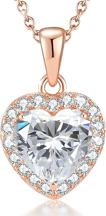 Moissanite Pendant Necklace, 2.3–3 Carat, Perfect Christmas, Holiday, Anniversary, Birthday Gift, Sparkling Jewelry Gift for Women, Hypoallergenic, Skin-friendly, 925 Sterling Silver