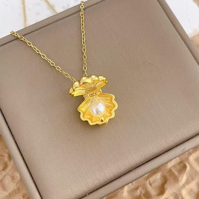 18k Gold Plated Necklace for Women Trendy Dainty Charm Evil eye Italian horn hummingbird starfish seashell bow elephant snake butterfly ladybug PendentMinimalist Delicate Jewelry for Women