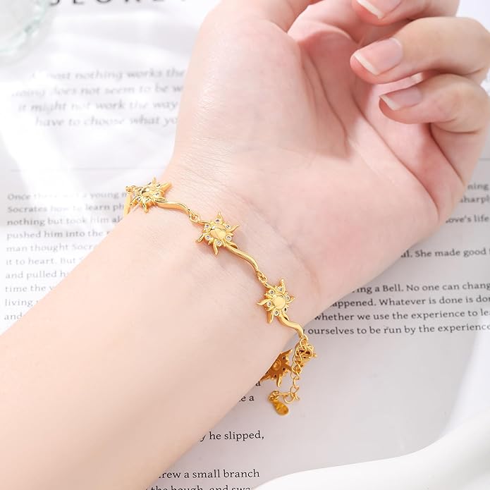Gifts for Women, Unique Gifts Idea Princess Bracelets Birthday Gifts for Women Sister Best Friend Daughter Bestie Friendship