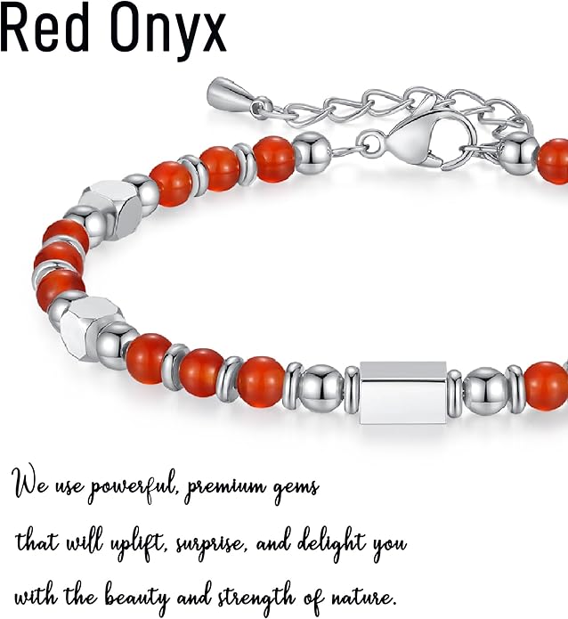 Tiny Gemstone Beaded Bracelets for Women Teen Girls, You are Awesome Jewelry Gifts for Women, Friends, Sister, Mom, Daughter...