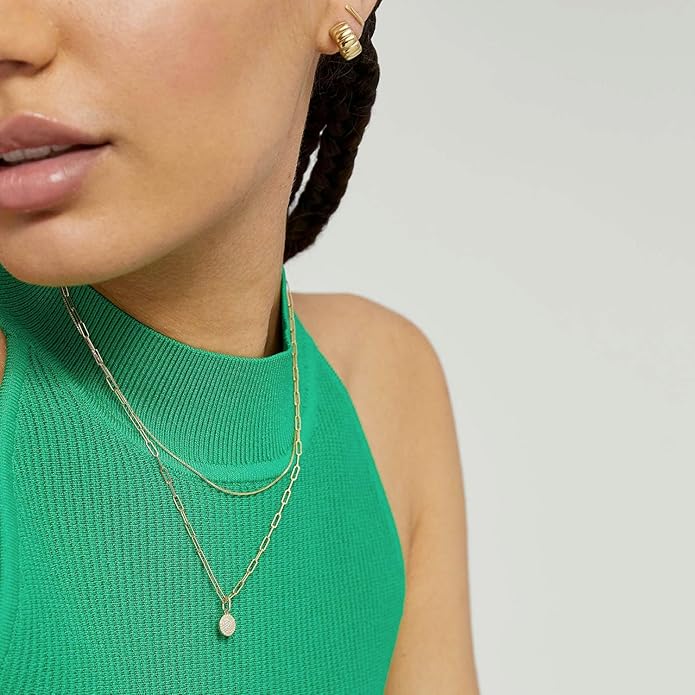 925 Sterling Silver Singapore Chain Lobster Clasp Paperclip Necklace for Women Sparkling Chain 2mm2.5mm3mm4mm5mm Gifts for Her