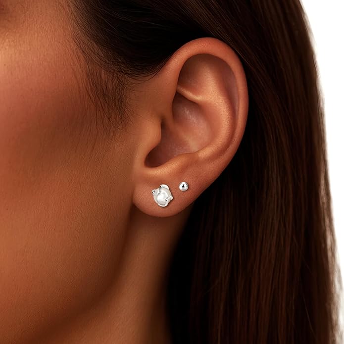 Zeffy Pearl Earrings for Women 14k Gold/Silver Pearl Drop Earrings Long White Pearl Tassel Dangle Statement Earrings Bridal Wedding Dainty Prom Earrings Birthday Gifts Jewelry