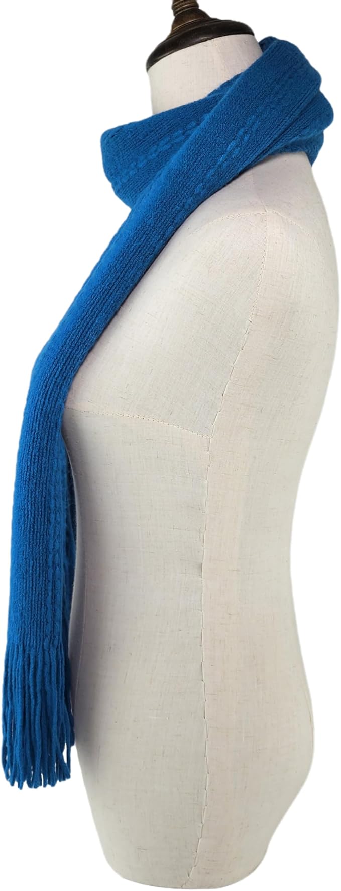 BRUCERIVER Women's Ultra Soft Knit Scarf & Glove Set Touchscreen Function Cable Design