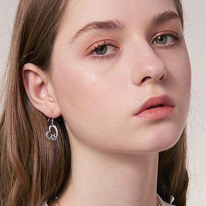 Pickleball/Tennis/Soccer/Volleyball/Golf/Hockey/Basketball Earrings for Women 925 Sterling Sliver Sports Ball Earrings Pickle Ball Dangle Earrings Pickleball Jewelry Gifts for Women Lover