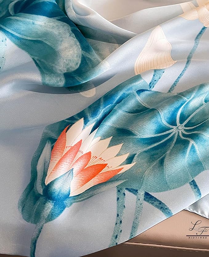 Hioyiwse Shawl Scarf For Women Lightweight Scarves Floral Pattern Formal Evening Dressesformal Shawl Summer Wraps
