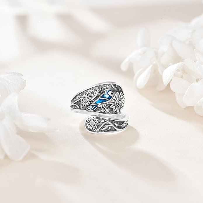 Spoon Ring Sterling Silver Vintage Spoon Ring Jewelry Gifts for Women