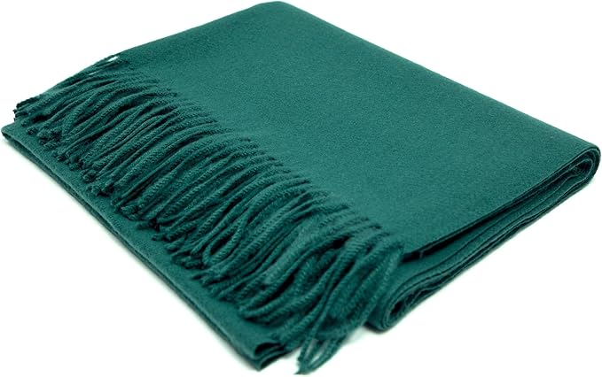 Achillea Warm Cashmere-Feel Winter Scarf – Pashmina Shawl Wrap, Blanket Scarf for Daily Wear, Travel & Cold Weather