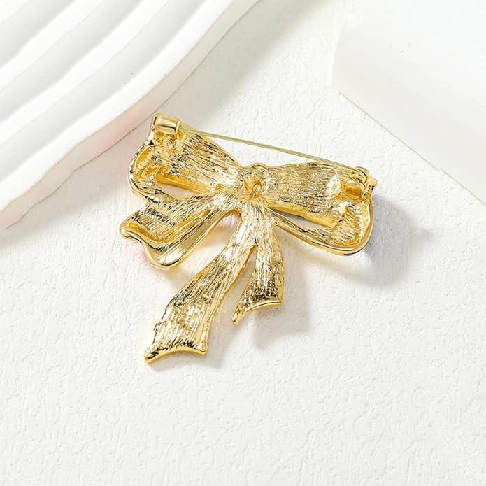 Enamel Brooch Pin For Women Men, Vintage American Flag Crystal Lapel Pin, Christmas Brooch Suit Dress Clips Accessory Gift