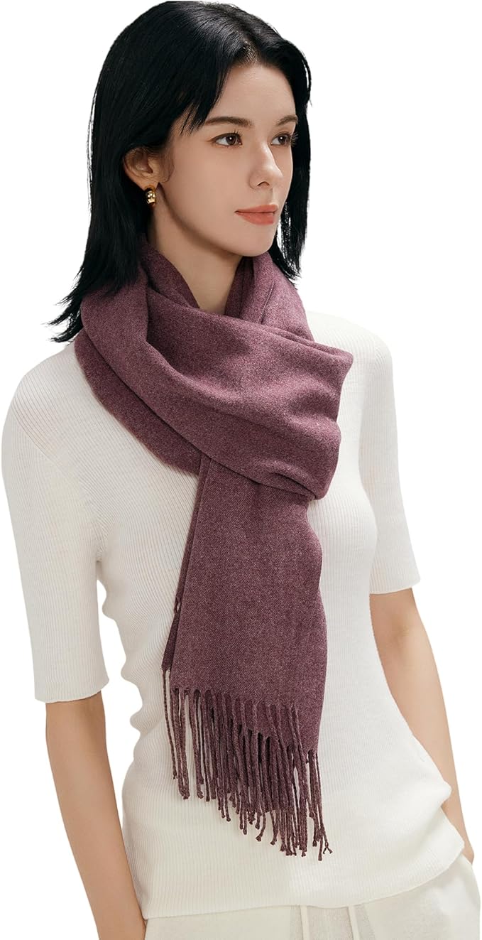 maamgic Women's Winter Scarf Soft Warm Scarf for Women Cozy Shawl Wraps for Women Lightweight Pashmina Style Wrap