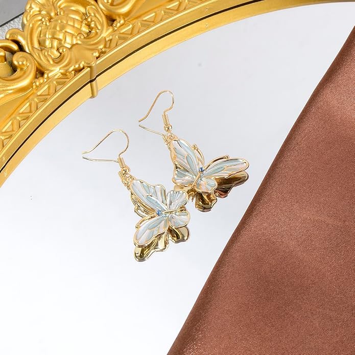 Vintage Chunky Statement Jewelry Set Retro Leaf Floral Geometric Bohemian Boho Bib Necklace Earring Set Fashion Costume Jewelry for Women Girls Wedding Party Prom Unique Gift