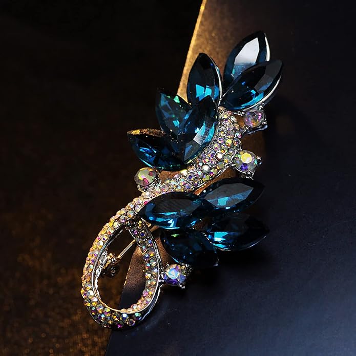 AILONMEI Brooch Pins For Women Fashion, Flower Brooches Jewelry For Women Floral Series Brooches And Pins Designer Lady's Costume