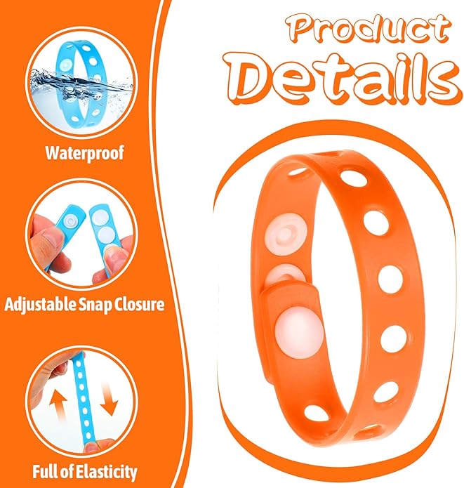 60 Pcs 10 Colors Silicone Bracelets Wristbands, 8.3 Inch Cute Silicone Adjustable Wristband, Adjustable Rubber Bracelets with Holes in Bulk, for Swimming Identify Shoe Charms Party Birthday Gifts