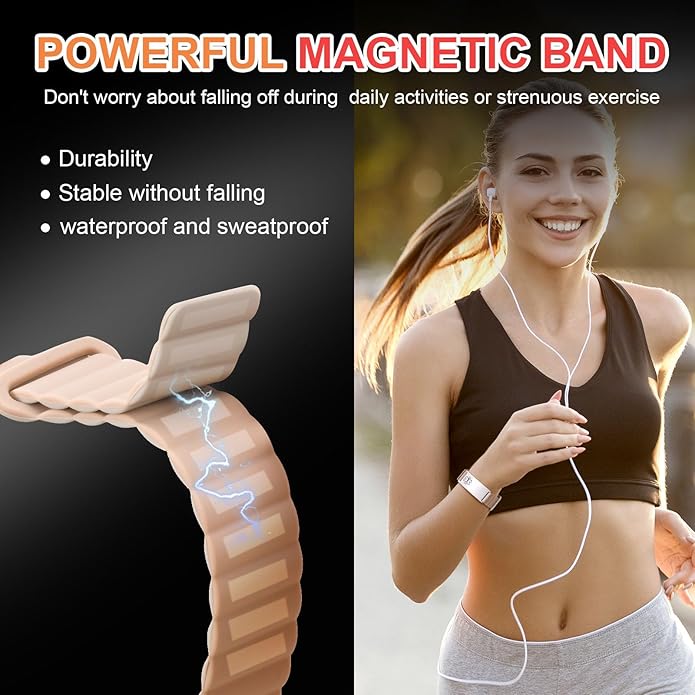 Comfortable Medical ID Bracelet for Men & Women - Custom Engraved Silicone Strap Comfort Fit Medical Alert Bracelets for Sports,Adjustable Waterproof Customizable Wristband for Diabetic