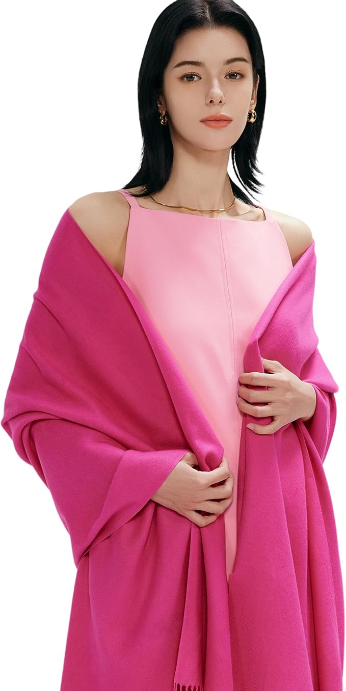 maamgic Women's Winter Scarf Soft Warm Scarf for Women Cozy Shawl Wraps for Women Lightweight Pashmina Style Wrap