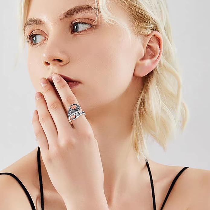 Spoon Ring Sterling Silver Vintage Spoon Ring Jewelry Gifts for Women