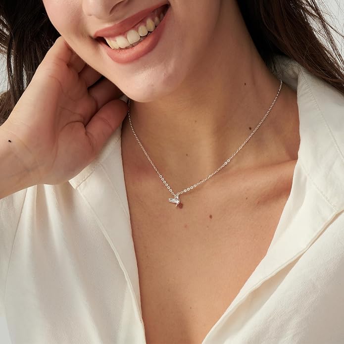 Gold Necklace for Women-14K Gold Plated Bow,Dragon,Shell, Palm Tree, Seahorse, Conch Shell,Sardines, Cowboy Boot,Bat,Bunny Pendant Beachy Jewelry for Women Gifts
