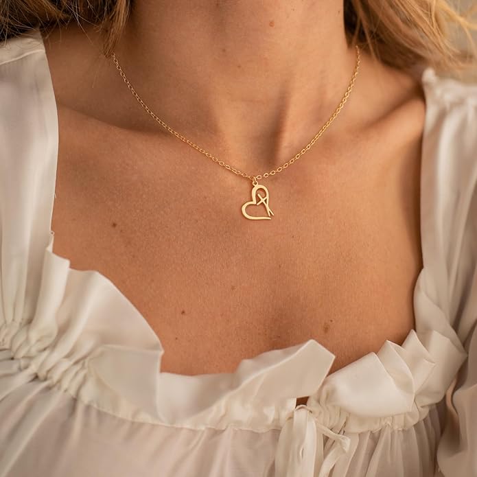 Cross Necklace for Women 14K Gold Silver Plated Dainty Small Cross Pendant Choker Simple Trendy Cute Cross Charm Chain Necklace Easter Basket Stuffers Baptism Religious Faith Jewelry Gift