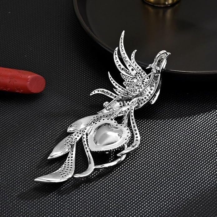 Animal Brooch for Women Girls 18k Gold Plated Animal Brooch Pin Rhinestone Animal Brooch Lapel Pin Jewelry Thanksgiving Day Birthday Wedding Gifts for Mom Wife