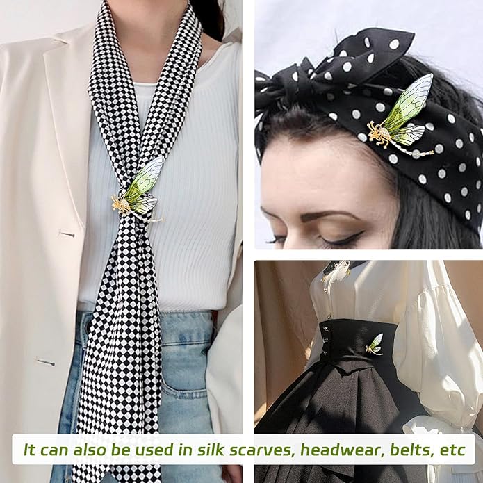 Brooches For Women ，Cubic Zirconia Dragonfly Brooch Pins For Women ，Dragonfly Broach ，Cubic Zirconia Broach