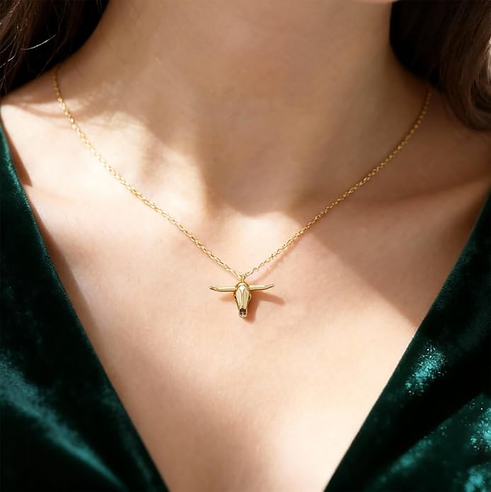 Baydurcan 14K Golden Plated Pendant Necklaces for Women - Cross and Sacred Heart Frog Ghost Cheer Cowgirl Gifts for Friend Sister Daughter Couple, Birthday, Christmas, Graduation Gifts