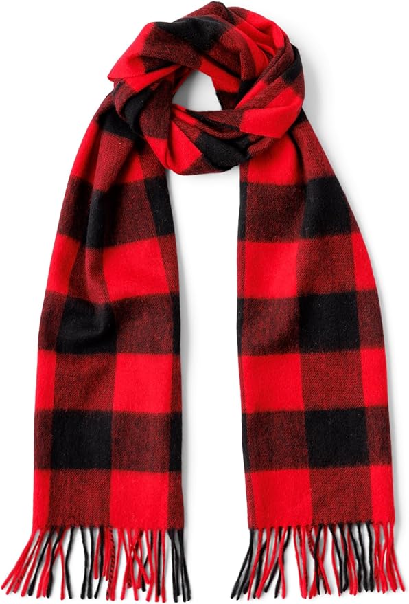 Fishers Finery Women's 100% Pure Cashmere Winter Scarf