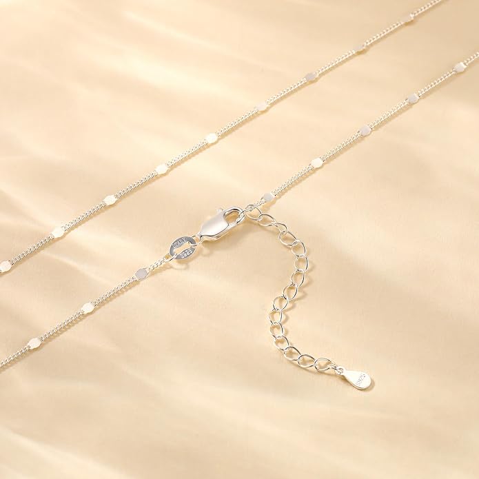 Freekiss Herringbone Necklace for Women,Dainty Gold Necklace,14k Gold Plated Snake,Gold Chain Choker Necklaces,Simple Gold Layered Necklaces,Gold Jewelry Gift for Women