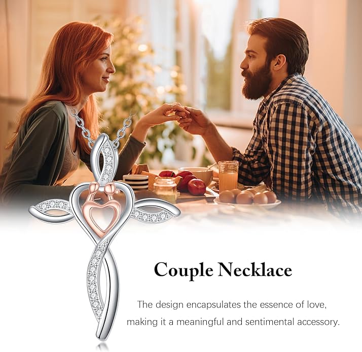 Mother's Day Necklace Gifts 925 Sterling Silver Mom/Wife/Grandma/Nana/Family I Love You Mom Necklace for Women Jewelry Birthday Gifts for Couple