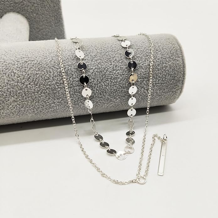 14K Gold Plated Y Necklace for Women – Dainty Lariat Long Pendant Chain, Layered Drop Necklace for V Neck Dress, Simple Sexy Cleavage Jewelry Gifts for Women