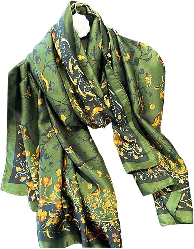 Hioyiwse Shawl Scarf For Women Lightweight Scarves Floral Pattern Formal Evening Dressesformal Shawl Summer Wraps