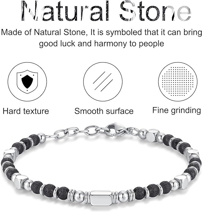 Beaded Bracelets for Women - Silver and Gold Boho Bracelets, Trendy Jewelry Gifts for Lover, Mom, Friends