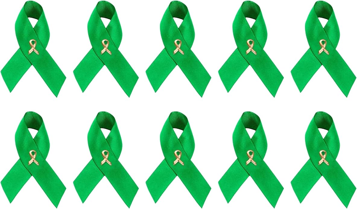 1/2/5/10/25/50/100pcs Satin Awareness Ribbon Pins (Pick your color), for Cancer & Disease Awareness, Bulk Quantities for Fundraising, Events, Gift Giving