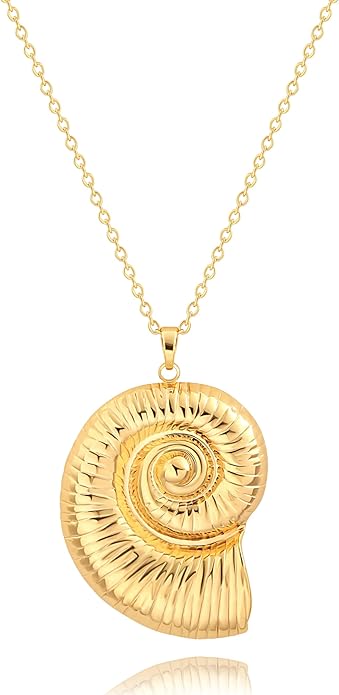 Long Pendant Necklace for Women Gold Plated Circle Long Chain Necklace Y Necklace Jewelry for Women