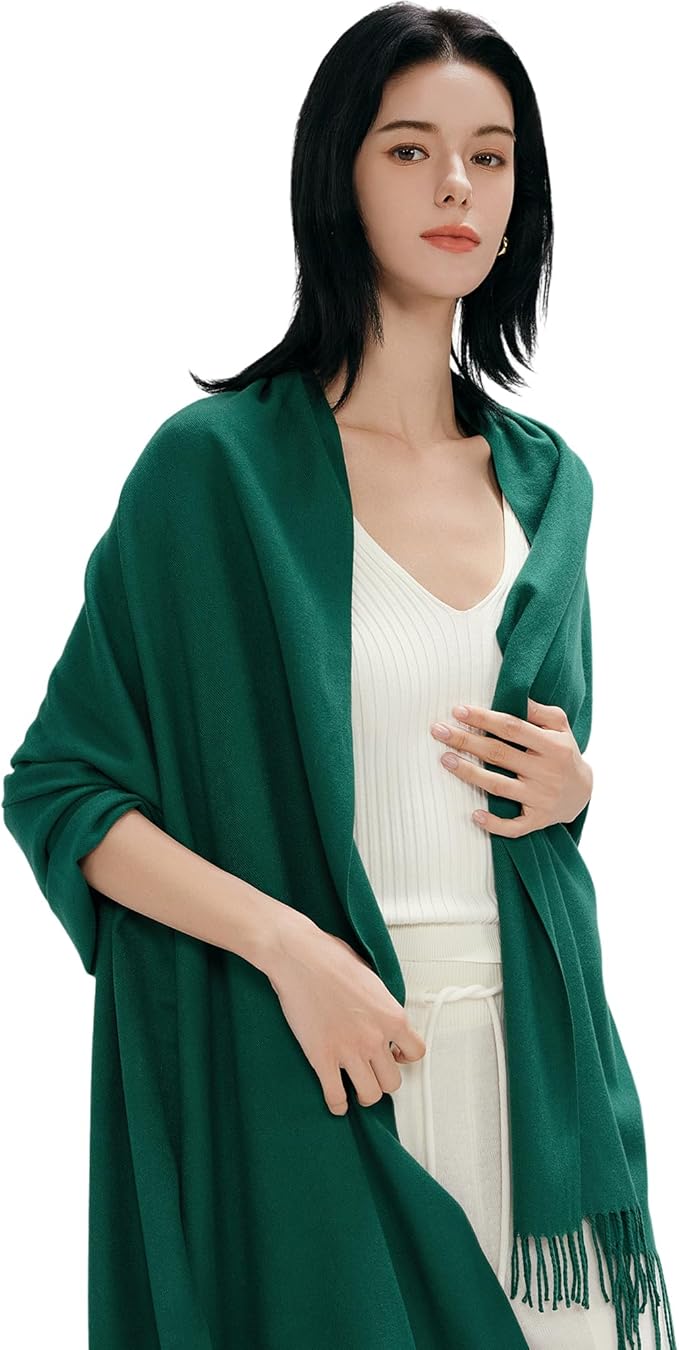maamgic Women's Winter Scarf Soft Warm Scarf for Women Cozy Shawl Wraps for Women Lightweight Pashmina Style Wrap