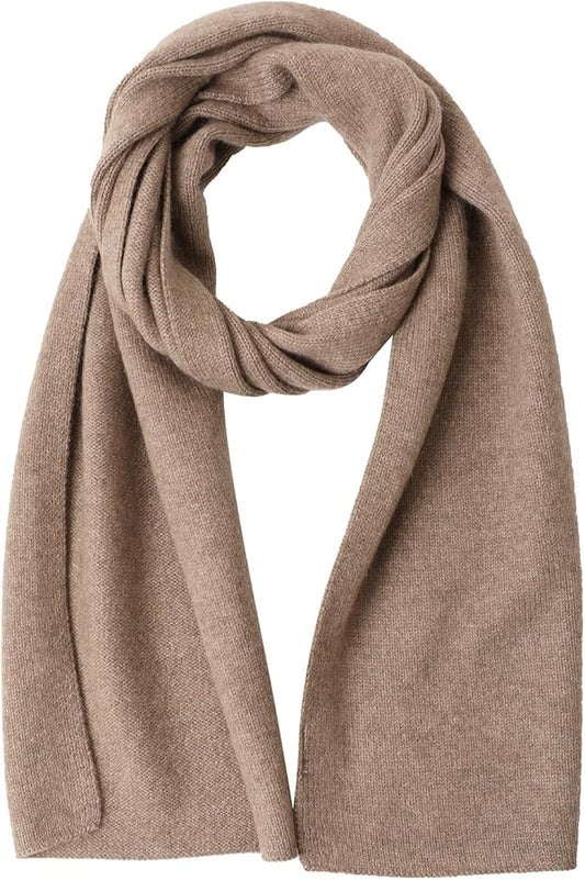 NUOHEMULE Luxury 100% Cashmere Scarf for Women & Men, 59''x10'' Extra Warm Winter Scarf, Blanket Scarves in Premium Gift Box