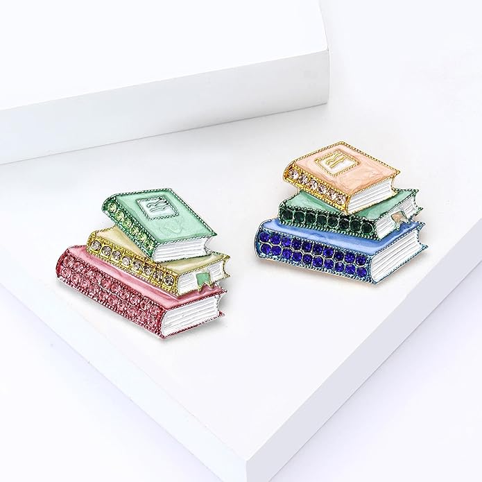 Soumimi Rhinestone Brooch Pin Crystal Brooches for Women Lapel Pin Dress Accessories Birthday Christmas Gift for Wife Mom