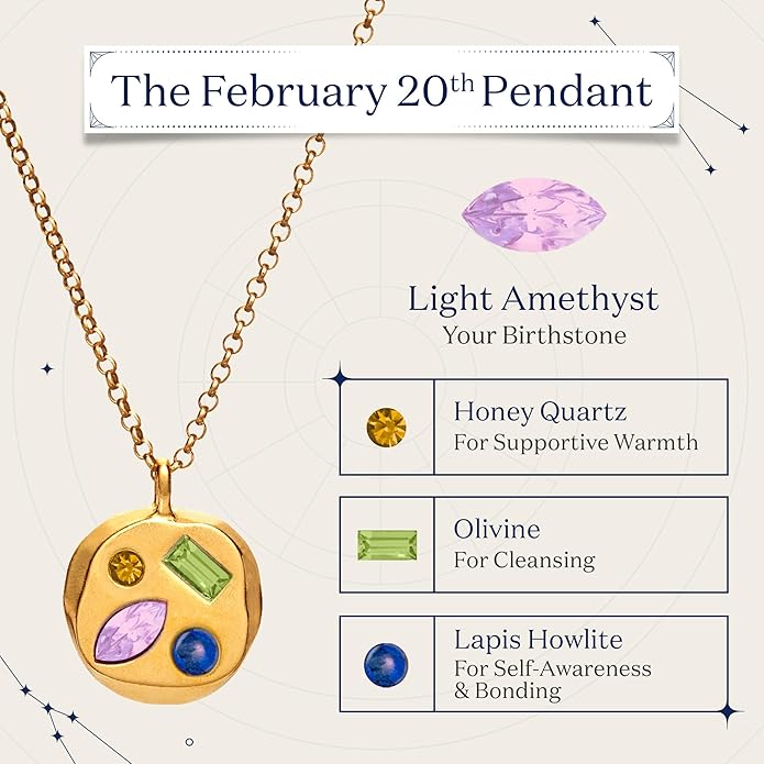 Birthdate 14k Gold Necklace for Women - 16-20in Adjustable 14 Karat Gold Chain with Lobster Clasp - Cadenas de Oro 14k Puro Para Mujer, Ladies Jewelry Birthstone