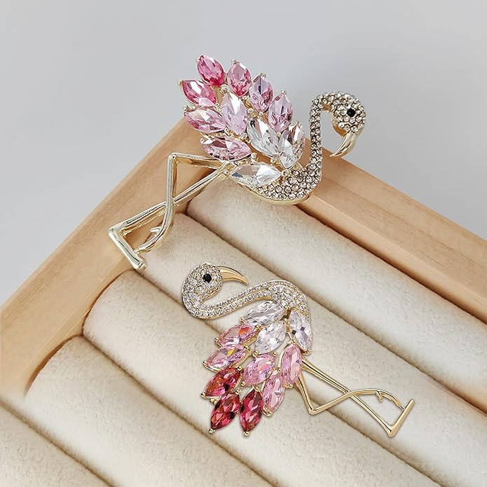 Enamel Brooch Pin For Women Men, Vintage American Flag Crystal Lapel Pin, Christmas Brooch Suit Dress Clips Accessory Gift