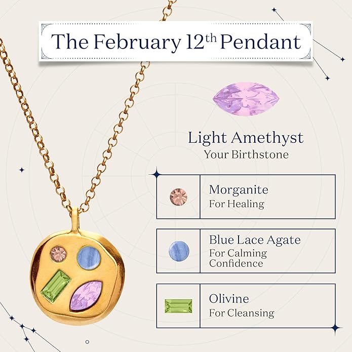 Birthdate 14k Gold Necklace for Women - 16-20in Adjustable 14 Karat Gold Chain with Lobster Clasp - Cadenas de Oro 14k Puro Para Mujer, Ladies Jewelry Birthstone