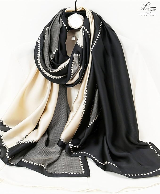 Hioyiwse Shawl Scarf For Women Lightweight Scarves Floral Pattern Formal Evening Dressesformal Shawl Summer Wraps