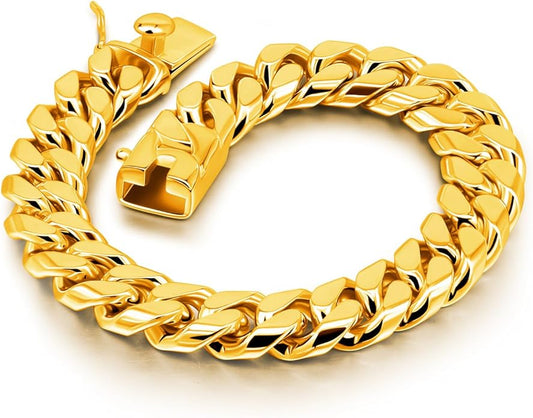 Fashion 925 Sterling Silver Solid Miami Cuban Link Chain Bracelet 8MM-12MM-14MM Curb Cuban Solid Thick Big Link Bracelet For Men 7-10 Inch Jewelry Gift
