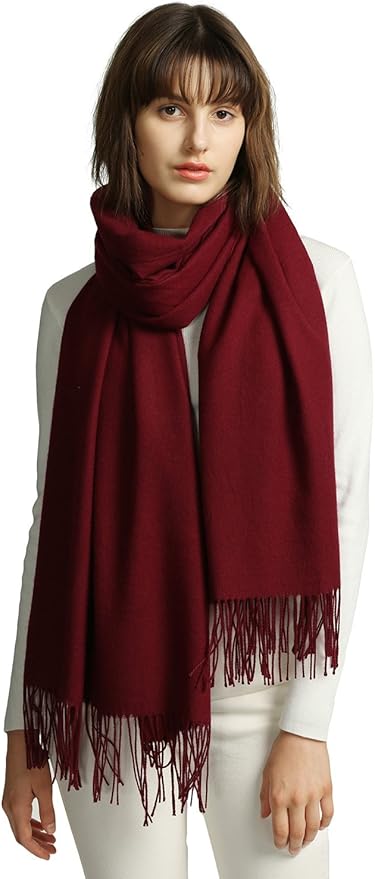 maamgic Women's Winter Scarf Soft Warm Scarf for Women Cozy Shawl Wraps for Women Lightweight Pashmina Style Wrap