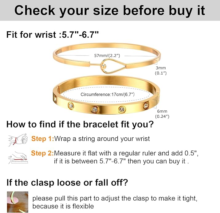 MPRAINBOW Gold Bracelets for Women, 2Pcs 18K Gold Plated Cubic Zirconia Bangle Crystal Friendship Bracelet Jewelry,Wedding Party Christmas Birthday Gifts for Her Girlfriend Sister Daughter