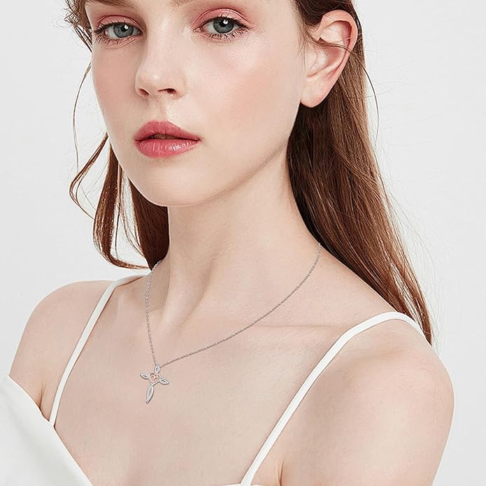 Mother's Day Necklace Gifts 925 Sterling Silver Mom/Wife/Grandma/Nana/Family I Love You Mom Necklace for Women Jewelry Birthday Gifts for Couple