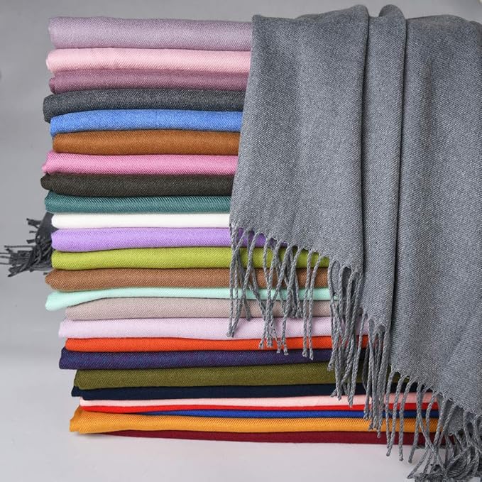FURTALK Winter Scarf for Women Pashmina Shawl Wraps Soft Warm Fashion Blanket Scarves Gifts