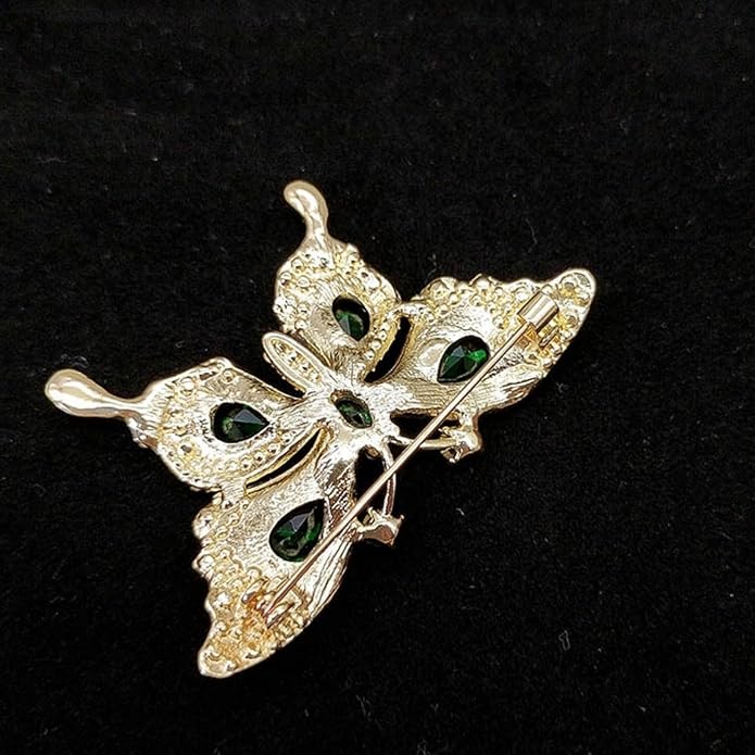la luen Brooch Pins For Women Fashion Elegant Brooches Lapel Badges Coat Sweater Scarves Shawl Dress Accessory Wedding Party Prom Jewelry
