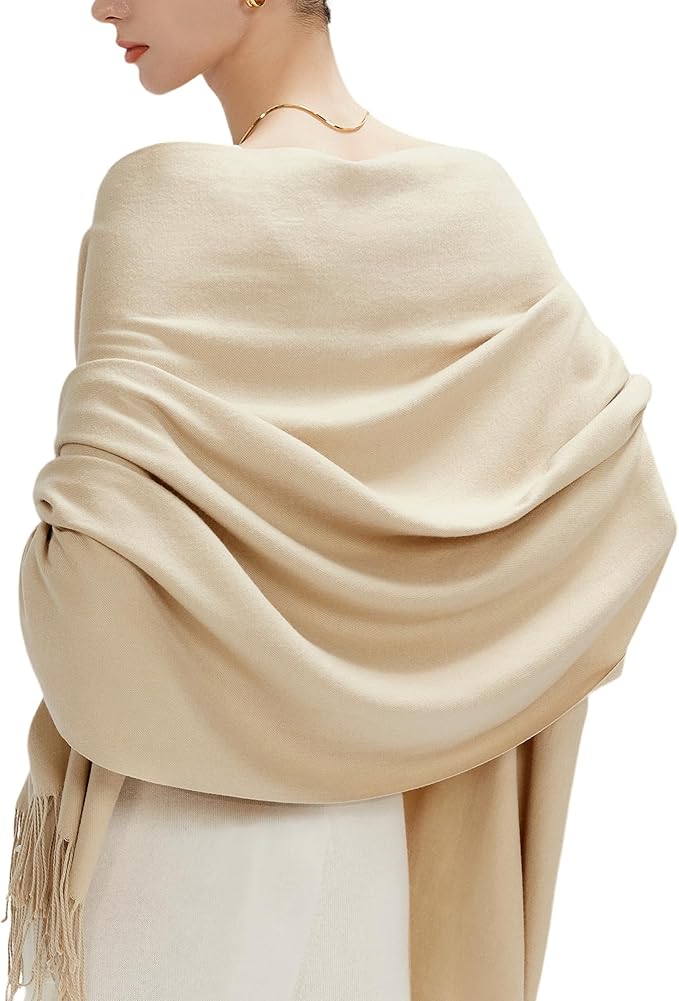 maamgic Women's Winter Scarf Soft Warm Scarf for Women Cozy Shawl Wraps for Women Lightweight Pashmina Style Wrap