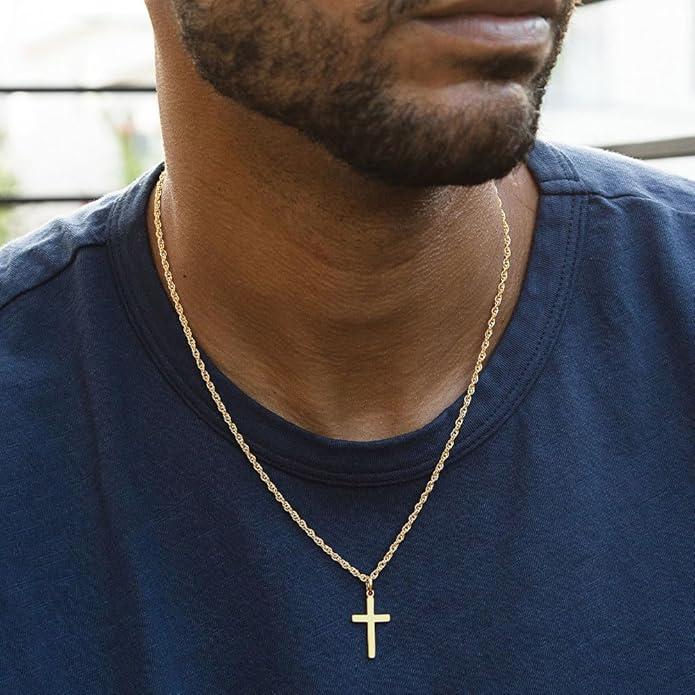 HZMAN 3.0 mm Stainless Steel Wheat Silver Chain Necklaces for Men & Women 16" -36"