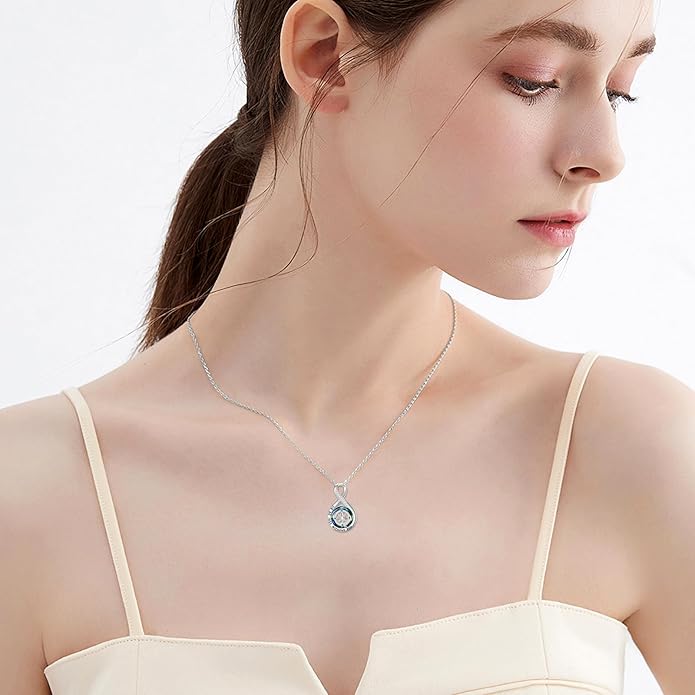 TOUPOP Compass Necklace for Women Sterling Silver I'd be Lost without You Necklaces Wedding Anniversary Jewelry Birthday Valentines Day Gifts for Her Wife Girlfriend