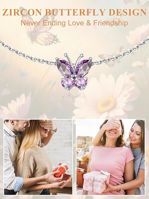 Custom4U Personalized Infinity Ankle Bracelets for Women 925 Sterling Silver Anklet Bracelet Endless Love Symbol Birthstone Charm Adjustable Foot Chain Jewelry Mothers Day Gifts for Mom Wife Women Her