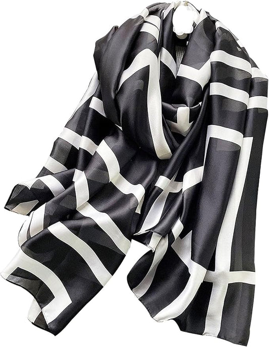 Hioyiwse Shawl Scarf For Women Lightweight Scarves Floral Pattern Formal Evening Dressesformal Shawl Summer Wraps